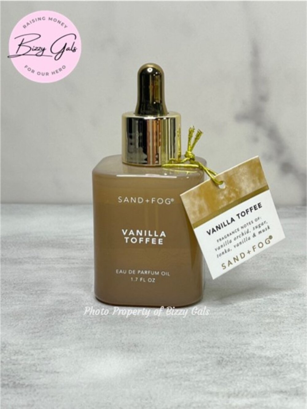 Sand + Fog Vanilla Toffee Eau de Parfum Oil